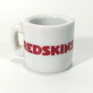 Vintage Collectible Mini Mug Washington Redskins, NFL Football